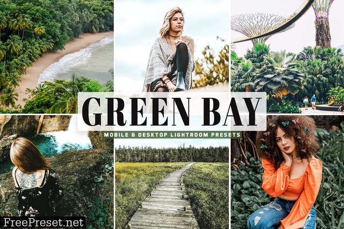 Green Bay Mobile & Desktop Lightroom Presets