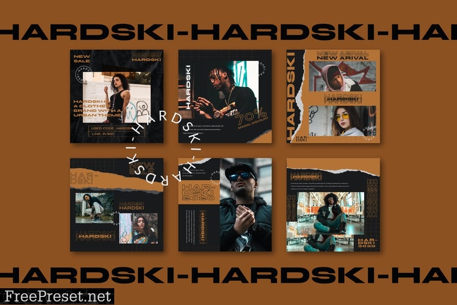 Hardski - Instagram Post and Stories TUHKPZX