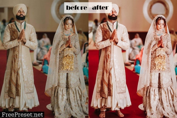 Indian Wedding Lightroom Presets