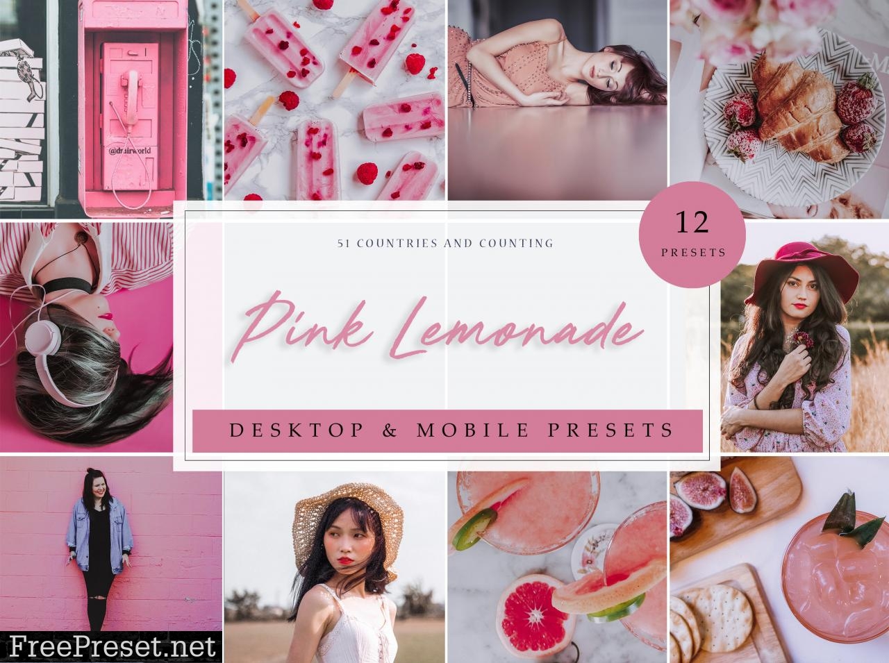 LR Presets | Pink Lemonade 3952516