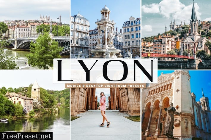 Lyon Mobile & Desktop Lightroom Presets
