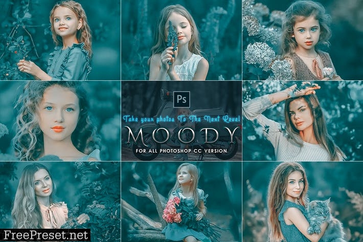 Moody Photoshop Actions JAYWSN6