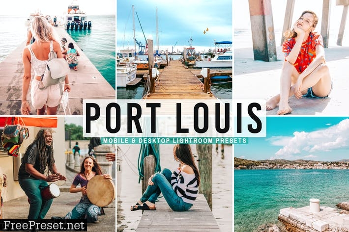 Port Louis Mobile & Desktop Lightroom Presets