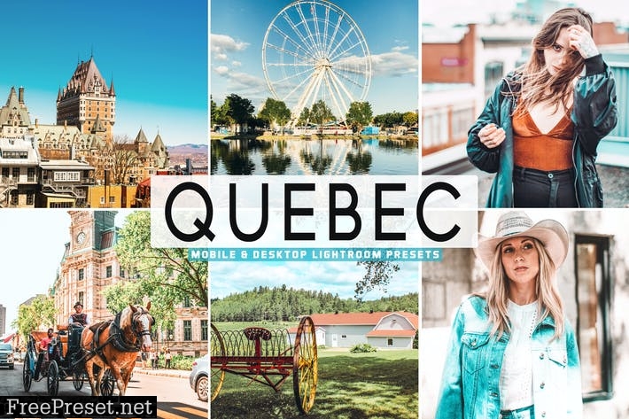 Quebec Mobile & Desktop Lightroom Presets