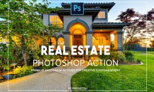 Real estate Photoshop Actions ECWJK87