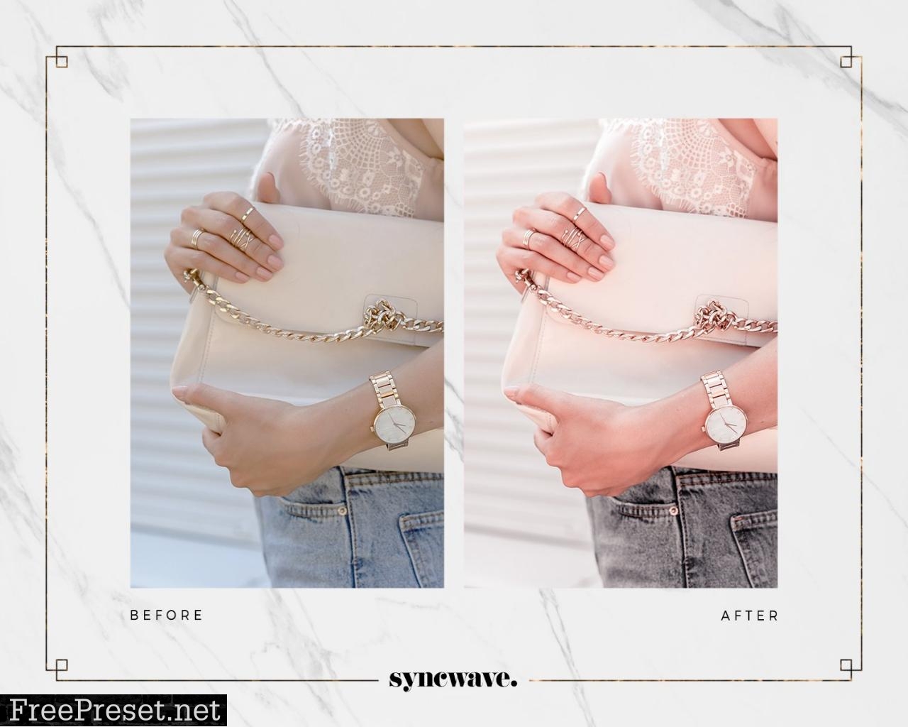 Rose Gold Lightroom Presets Bundle 5251326