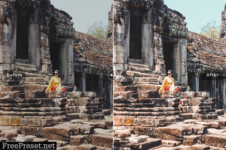 Siem Reap Mobile & Desktop Lightroom Presets