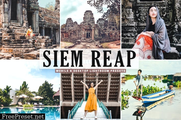 Siem Reap Mobile & Desktop Lightroom Presets