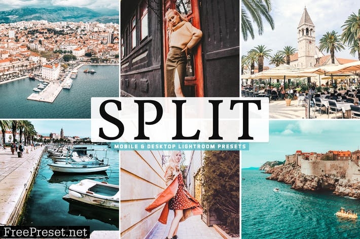 Split Mobile & Desktop Lightroom Presets