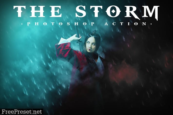 The Storm Photoshop Action B6PZ5RV
