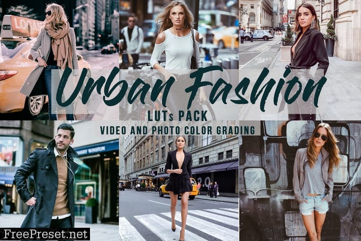 Urban Fashion - LUTs Pack