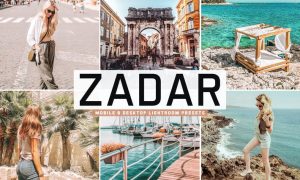 Zadar Mobile & Desktop Lightroom Presets