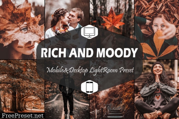 10 Rich and Moody Lightroom Presets 5916286