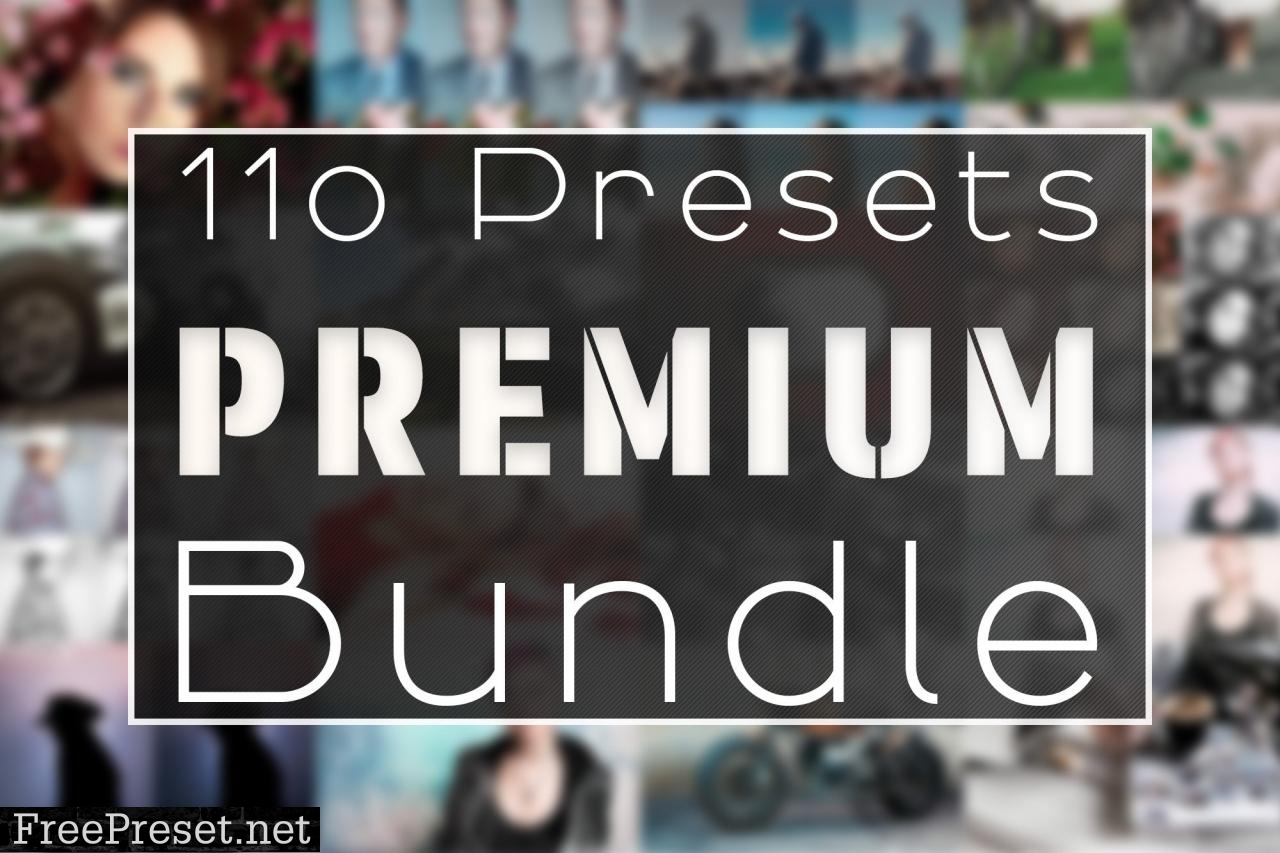 110 Premium Lightroom Preset Bundle 5096101