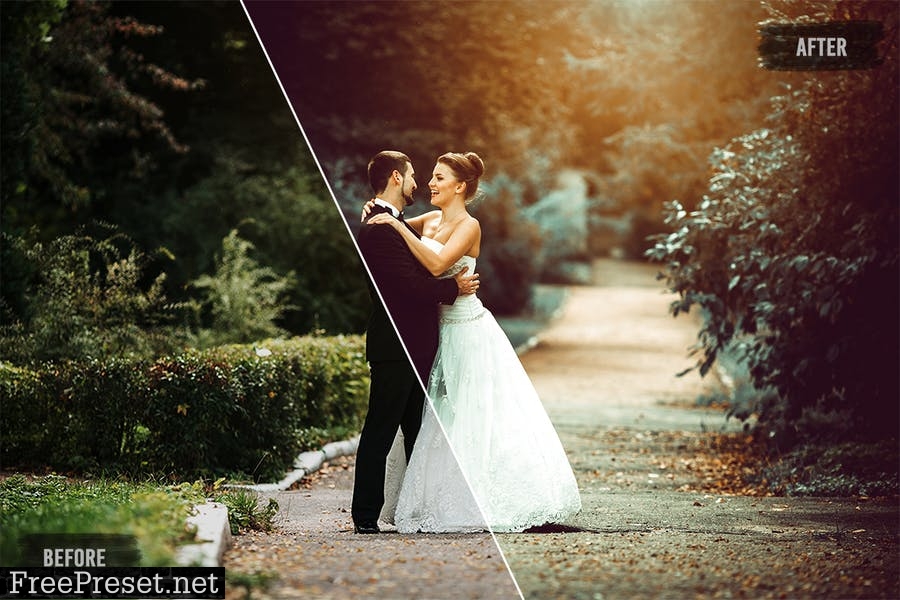 50 Vintage Wedding Lightroom Presets