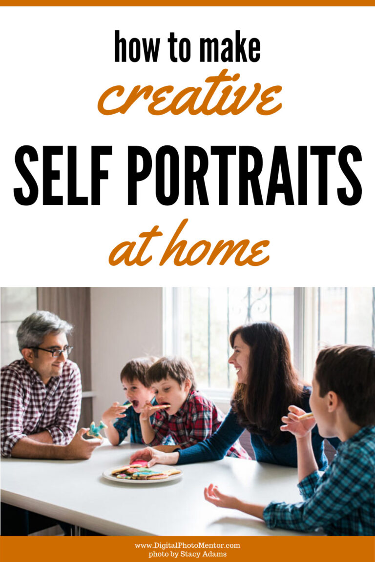 self portrait photography tips at home