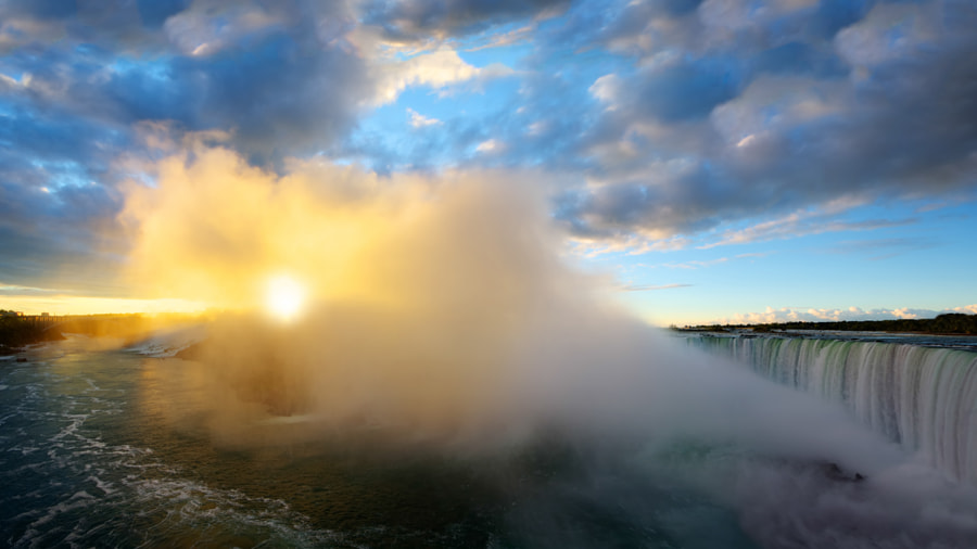 Sunrise at Niagara Falls by Viktor Elizarov on 500px.com