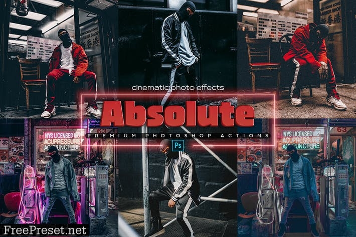 Absolute Photoshop Cinematic Actions RABMEAX