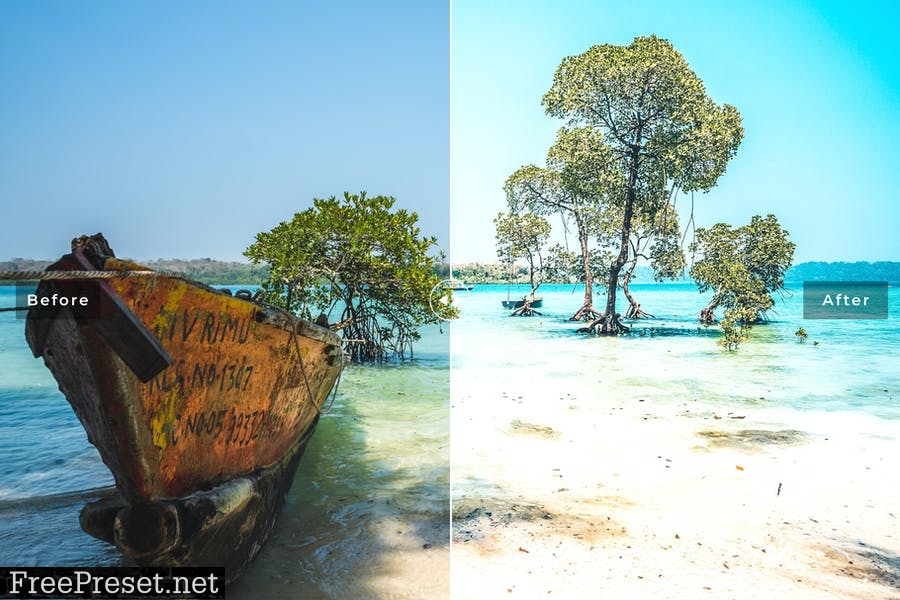 Andaman Islands Mobile & Desktop Lightroom Presets