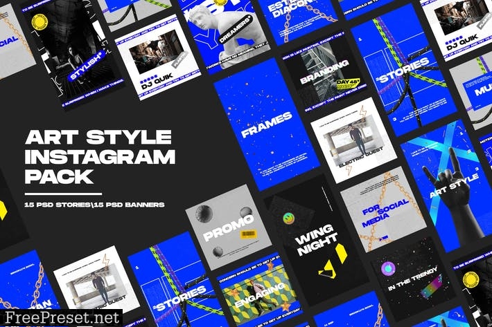 Art Style Instagram Pack W39MKQF