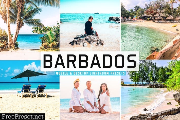 Barbados Mobile & Desktop Lightroom Presets