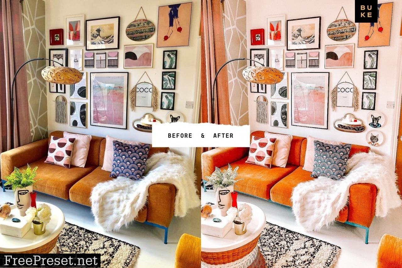 Bright Interior Lightroom Preset Set 4984224