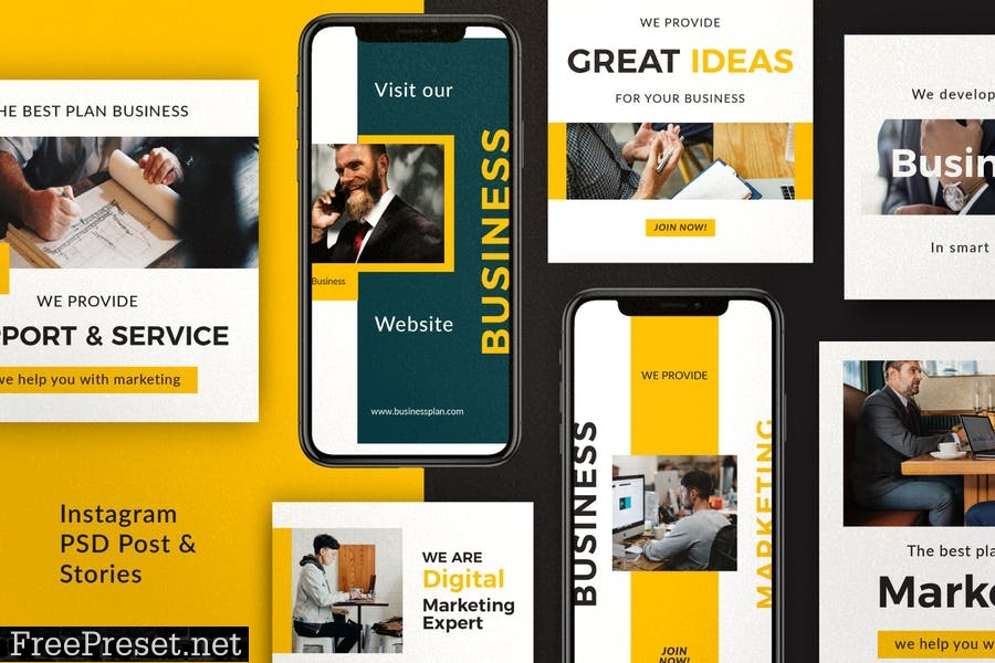 Business Plan - Post & Story Instagram Vol. 1 LFYGBB