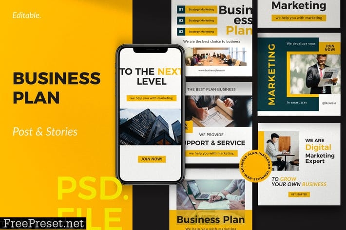 Business Plan - Post & Story Instagram Vol. 1 LFYGBB