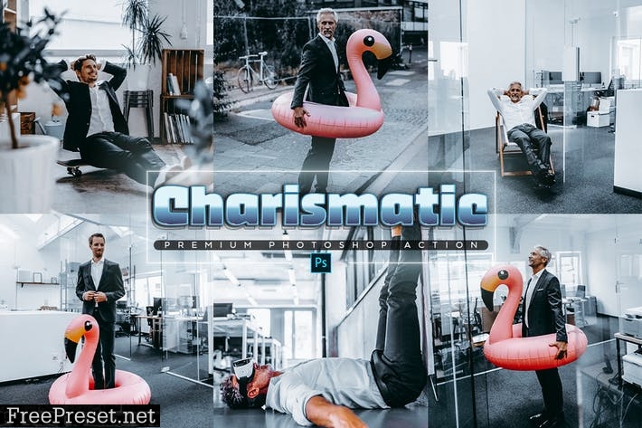 Charismatic Photoshop Action 96MBS45