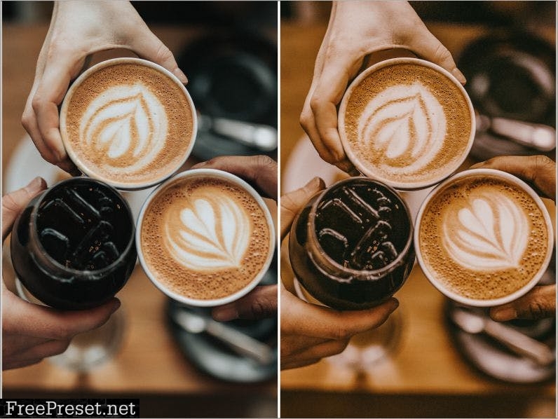 Coffee Shop Lightroom Presets