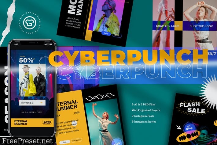 Cyber Punch Insta Pack 4SN3BR