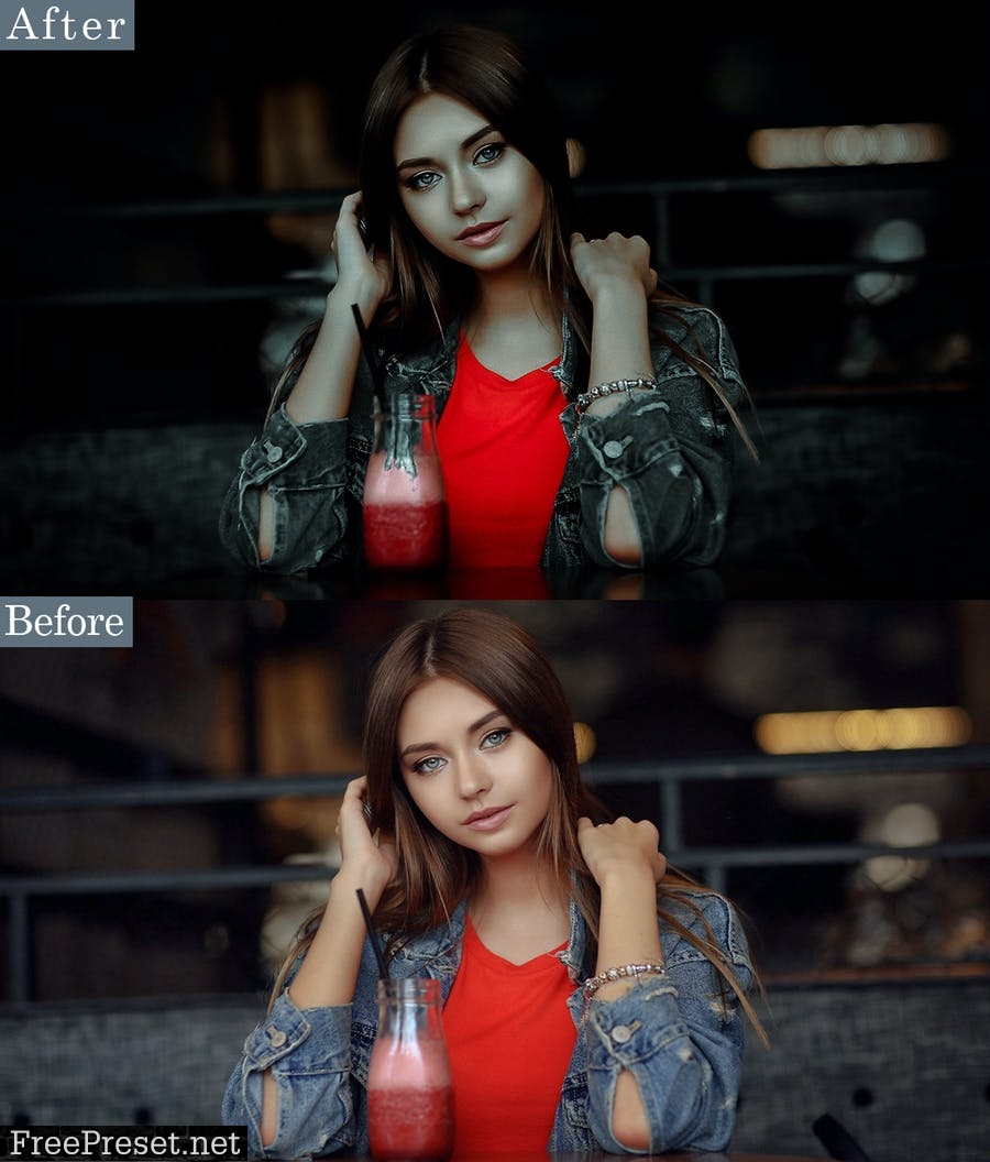 Dark - Black Portrait Lightroom Presets