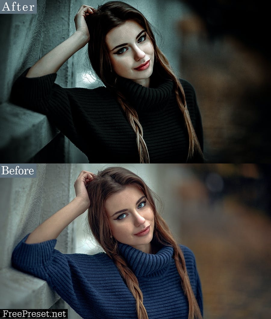 Dark - Black Portrait Lightroom Presets