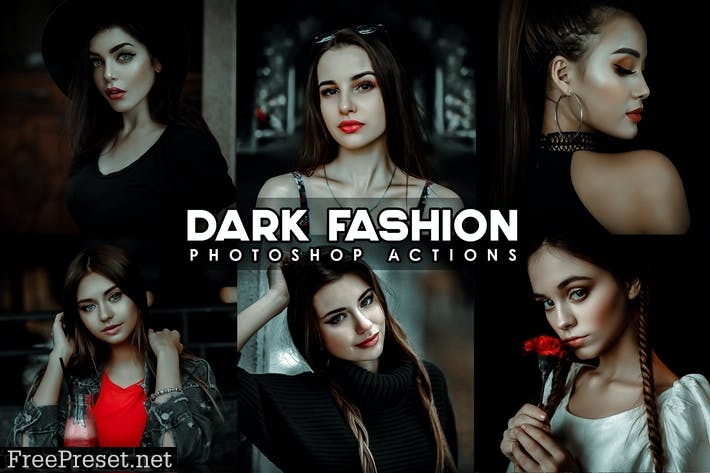 Dark Urban Black Fashion Actions Q6ELMJB