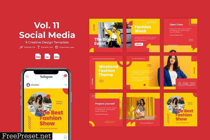 Fashvent - Social Media Template Vol. 11 87MJFC2