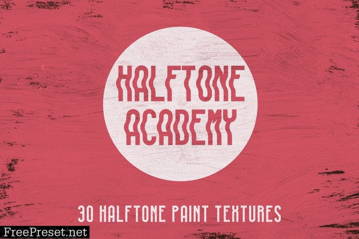 Halftone Academy - 30 Halftone Paint Textures