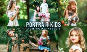 HDR Portrait Kids Presets Mobile and Desktop