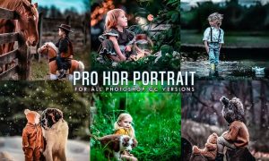 HRD Portrait Photoshop Actions HW5Q523