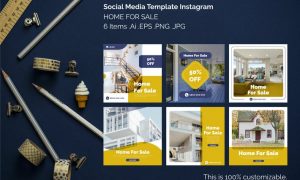 Instagram Square Templates - Home for Sale SQLMR3V