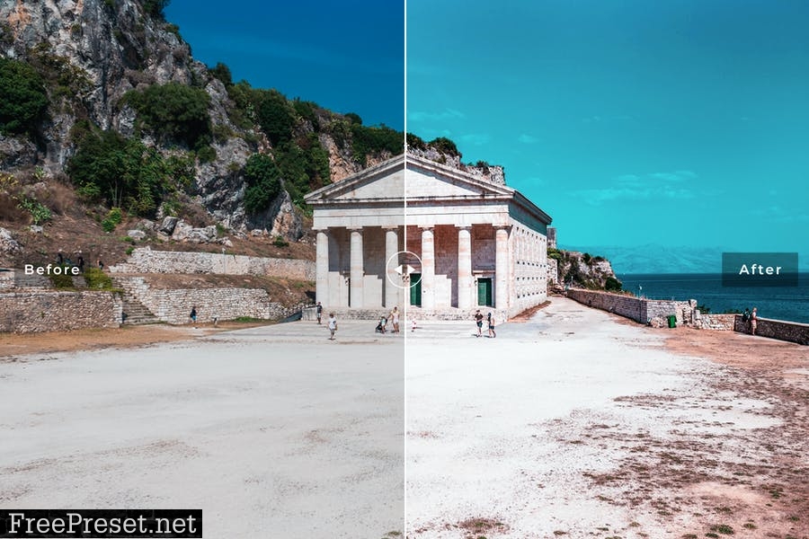 Ionian Islands Mobile & Desktop Lightroom Presets