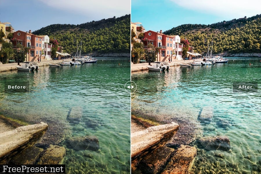 Ionian Islands Mobile & Desktop Lightroom Presets