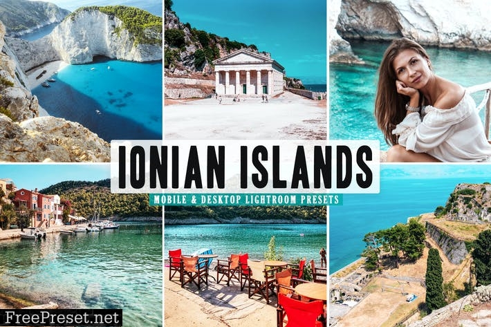 Ionian Islands Mobile & Desktop Lightroom Presets