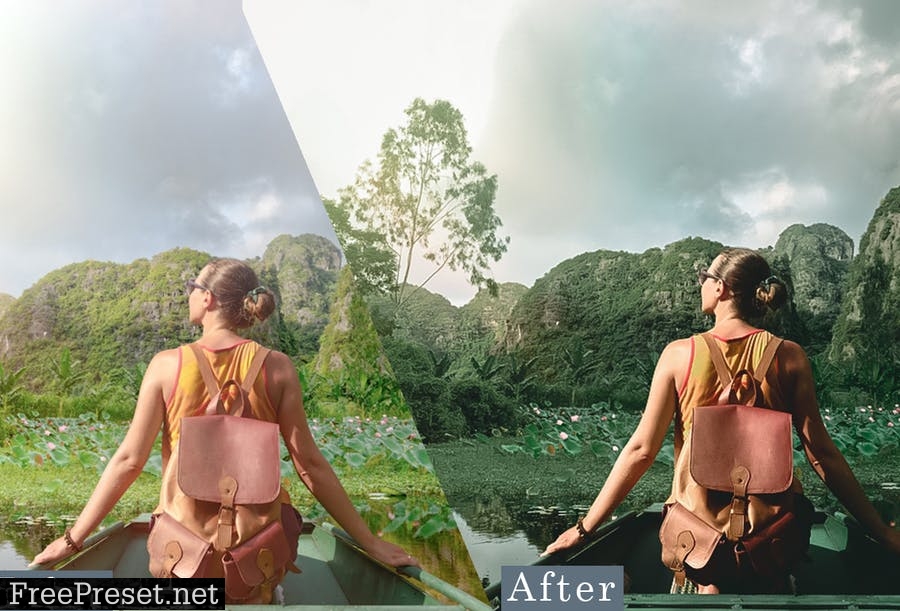 Jungle Traveling Photoshop Actions WA93E9Y