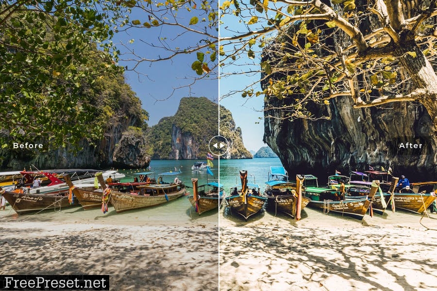 Krabi Mobile & Desktop Lightroom Presets