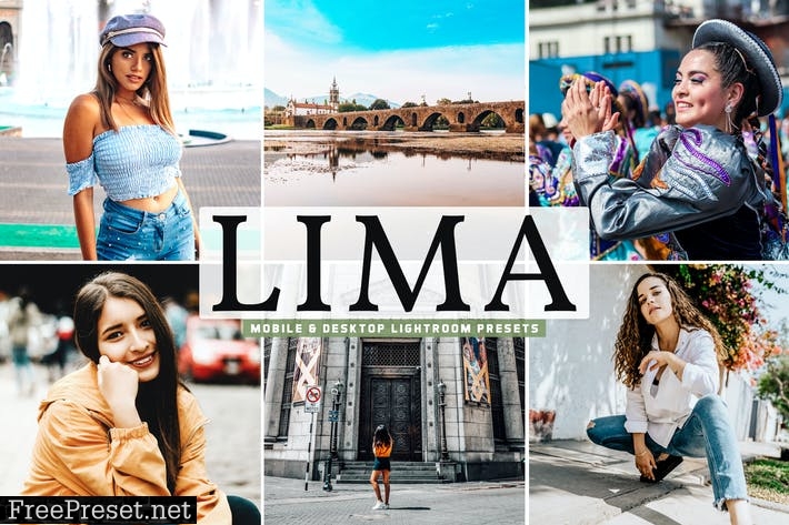 Lima Mobile & Desktop Lightroom Presets