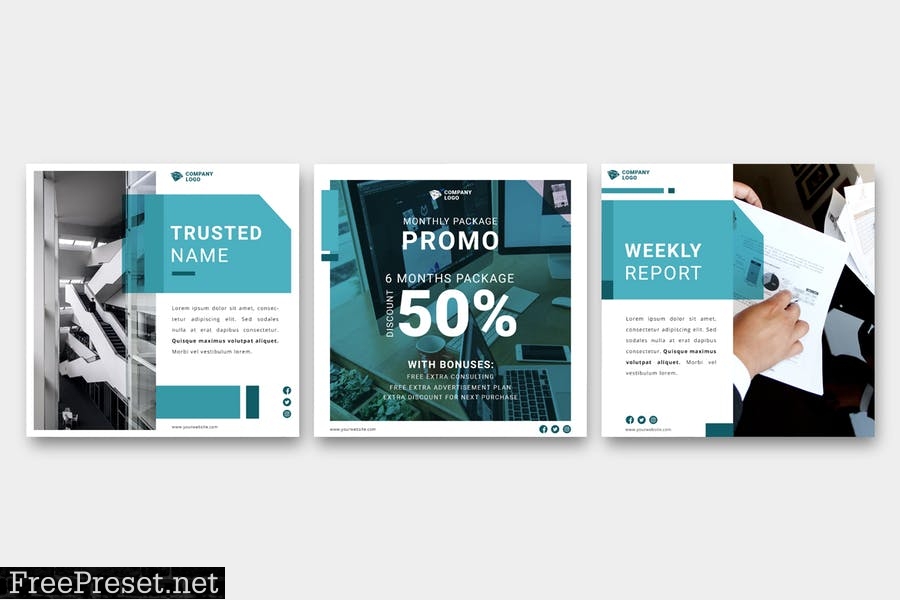 Marketing Agency Instagram Post Template