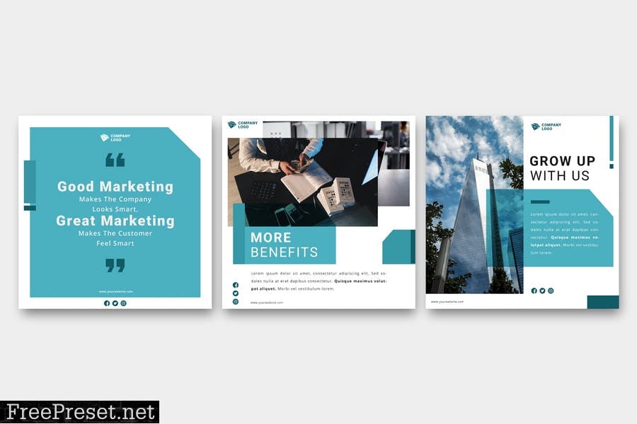 Marketing Agency Instagram Post Template