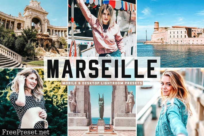 Marseille Mobile & Desktop Lightroom Presets