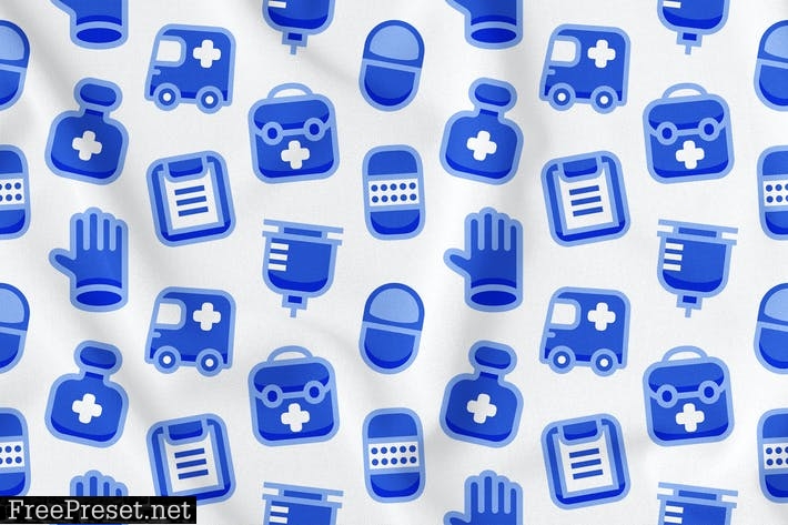 Medical Seamless Pattern Vol. 1 4SAQWAF