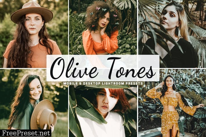 Olive Tones Mobile & Desktop Lightroom Presets